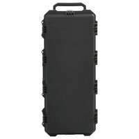 Flightcase draagbaar 100,5x42x17 cm PP zwart 3