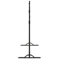 Achtergrondstandaard 254x243 cm staal zwart 4