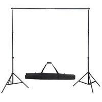 Studioset met witte achtergrond en lampen 600x300 cm 4