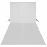 Achtergrond zonder standaard 600x300 cm katoen wit  2