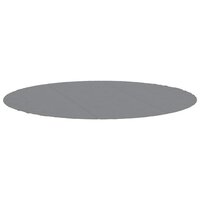 Zwembadgrondzeil &Oslash;396 cm polyester geotextiel lichtgrijs 2