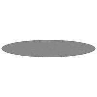 Zwembadgrondzeil &Oslash;500 cm polyester geotextiel lichtgrijs 2