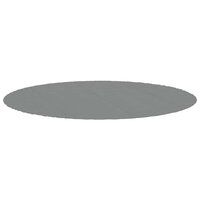 Zwembadgrondzeil &Oslash;458 cm polyester geotextiel lichtgrijs 2