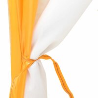Zwembadtent 590x520x250 cm stof geel 6