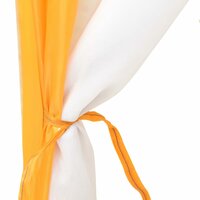 Zwembadtent 660x580x250 cm stof geel 6
