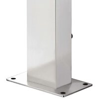 Buitendouche met grijze basis 225 cm roestvrij staal 11