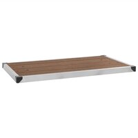 Buitendouche met bruine basis 230 cm roestvrij staal 11