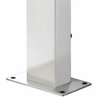 Buitendouche met grijze basis 225 cm roestvrij staal 11