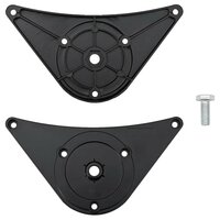 Tafelpoten in hoogte verstelbaar zwart 710 mm 4 st 4