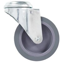 Zwenkwielen met boutgaten 4 st 75 mm 4