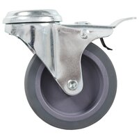 Zwenkwielen met boutgaten 4 st 75 mm 4