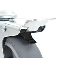 Zwenkwielen met boutgaten 4 st 100 mm 5