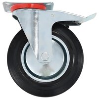Zwenkwielen 4 st 200 mm 6
