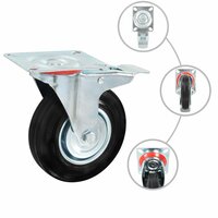 Wielen 4 st 125 mm 2