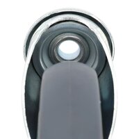 8 st Zwenkwielen met boutgaten 125 mm 7