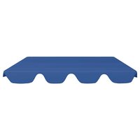 Vervangingsluifel voor schommelbank 188/168x145/110 cm blauw 3