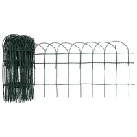 Borderafscheiding 10x0,4 m gepoedercoat ijzer 4