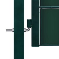 Hekpoort PVC en staal 100x81 cm Groen 3