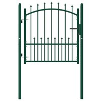 Hekpoort EMMEN met stalen pinnen 104x97 cm groen 2