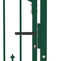 Hekpoort EMMEN met stalen pinnen 104x97 cm groen 4