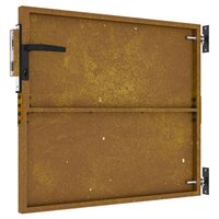 Poort 85x75 cm cortenstaal 9