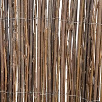 Tuinscherm 300x100 cm wilgenhout 4