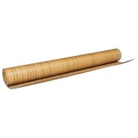 Balkonscherm 300x90 cm poly rattan lichtbruin 5