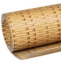 Balkonscherm 300x100 cm poly rattan lichtbruin 7