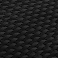 Balkonscherm 300x80 cm poly rattan zwart 6