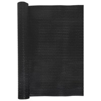 Balkonscherm 300x90 cm poly rattan zwart 3