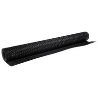 Balkonscherm 300x90 cm poly rattan zwart 5