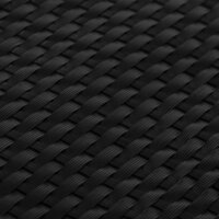 Balkonscherm 300x90 cm poly rattan zwart 6