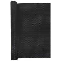 Balkonscherm 300x100 cm poly rattan zwart 3