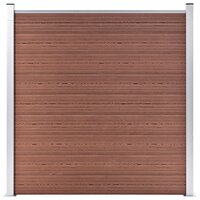 Schutting 1737x186 cm HKC bruin 2