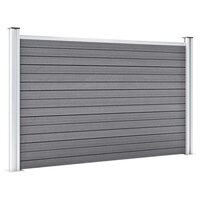 Schutting 526x106 cm HKC grijs 3