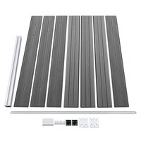 Schuttingpanelenset 699x146 cm HKC grijs   5