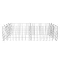 Gabion plantenbak 180x90x50 cm gegalvaniseerd staal 5