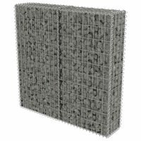 Schanskorfmuur met deksels 100x20x100 cm gegalvaniseerd staal  2