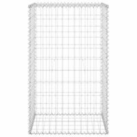 Schanskorfmuur met deksels 60x50x150 cm gegalvaniseerd staal 4