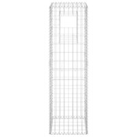 Schanskorfpaal 40x40x140 cm ijzer 3