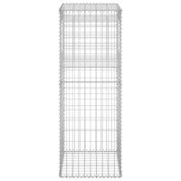 Schanskorfpaal 50x50x140 cm ijzer 4