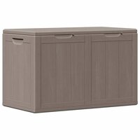 Tuinbox 180 L PP houtlook bruin 2