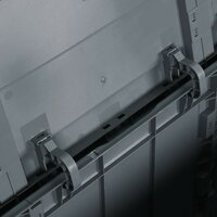 Tuinbox 180 L PP houtlook grijs 8