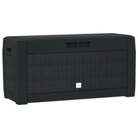 Tuinbox 119x48x60 cm polypropeen antracietkleurig 2