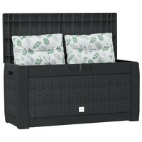 Tuinbox 119x48x60 cm polypropeen antracietkleurig 3