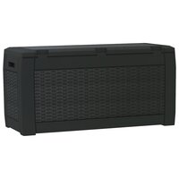 Tuinbox 119x48x60 cm polypropeen antracietkleurig 6