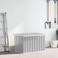 Tuinbox 109x67x65 cm grijs 3
