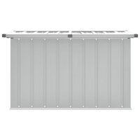 Tuinbox 109x67x65 cm grijs 6