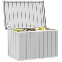 Tuinbox 109x67x65 cm grijs 11