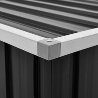 Tuinbox 109x67x65 cm antraciet 10
